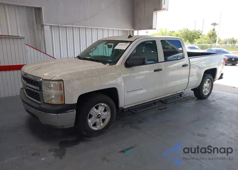 2014 Chevrolet Silverado 1500 Work Truck 2Wt из США, поврежденный, VIN 3GCPCPEH1EG399971